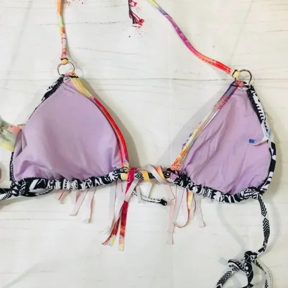 Raisins – NWT Triangle Fringe Bikini - Picture 5 of 5